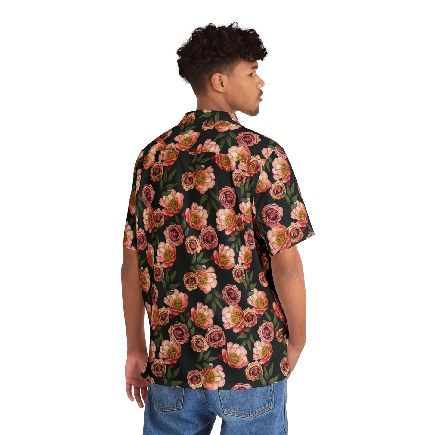 Peony for Your Thoughts - Men's Hawaiian Shirt