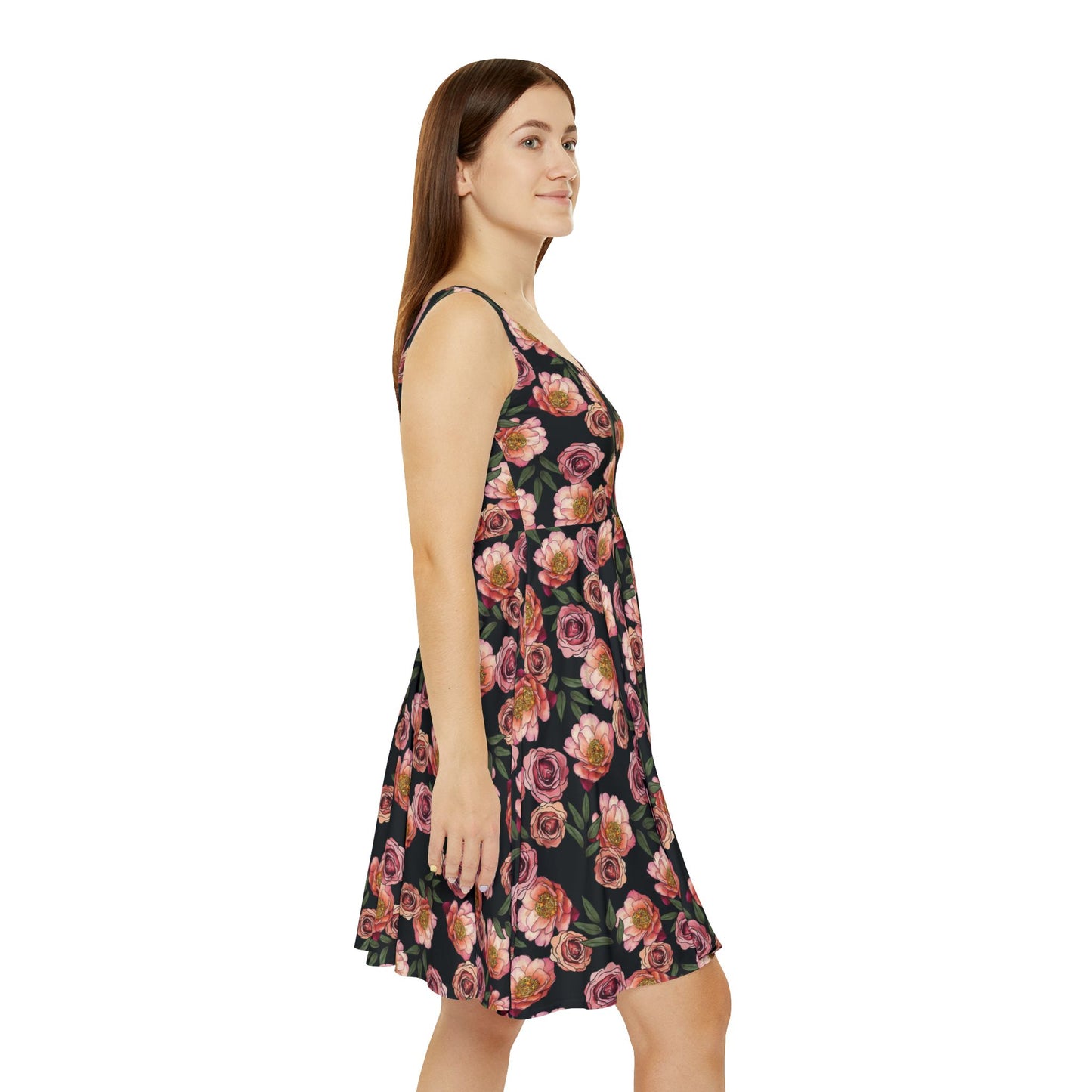 Peony For Your Thoughts - Women's Skater Dress