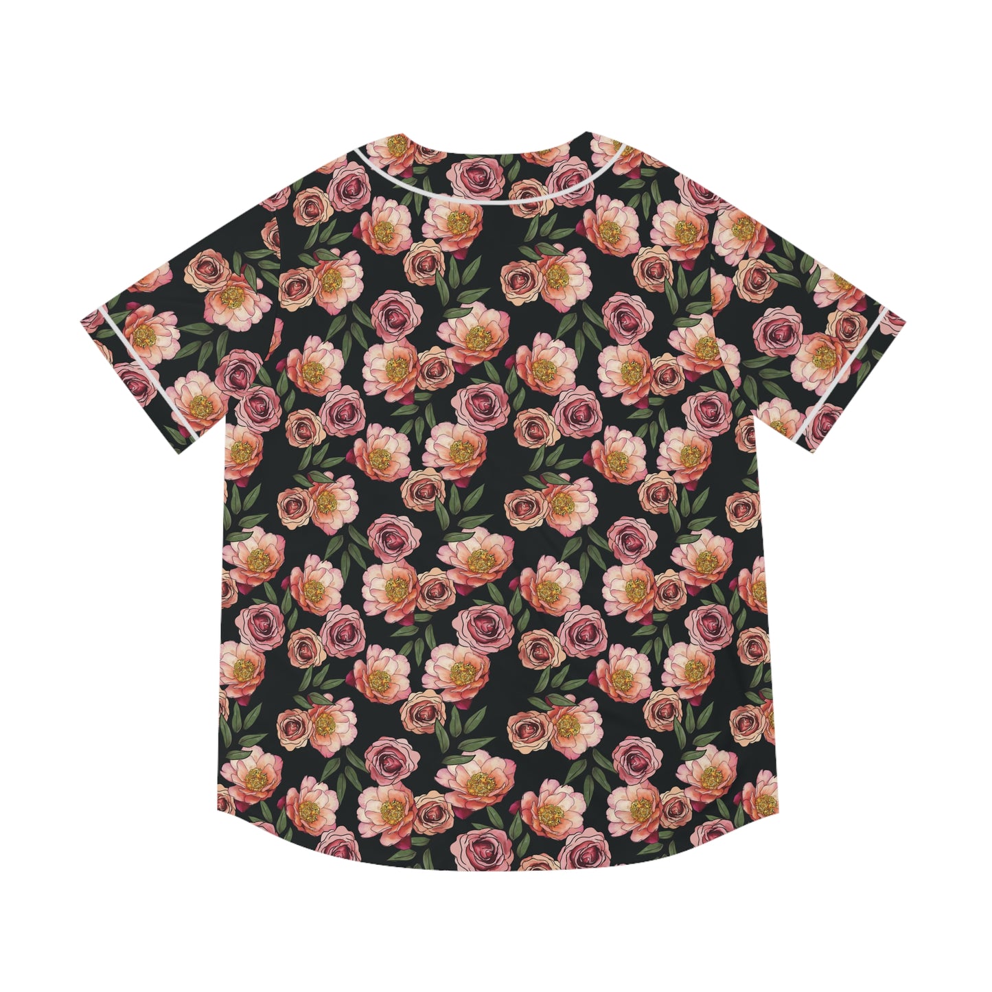 Peony for Your Thoughts - Men's Baseball Jersey