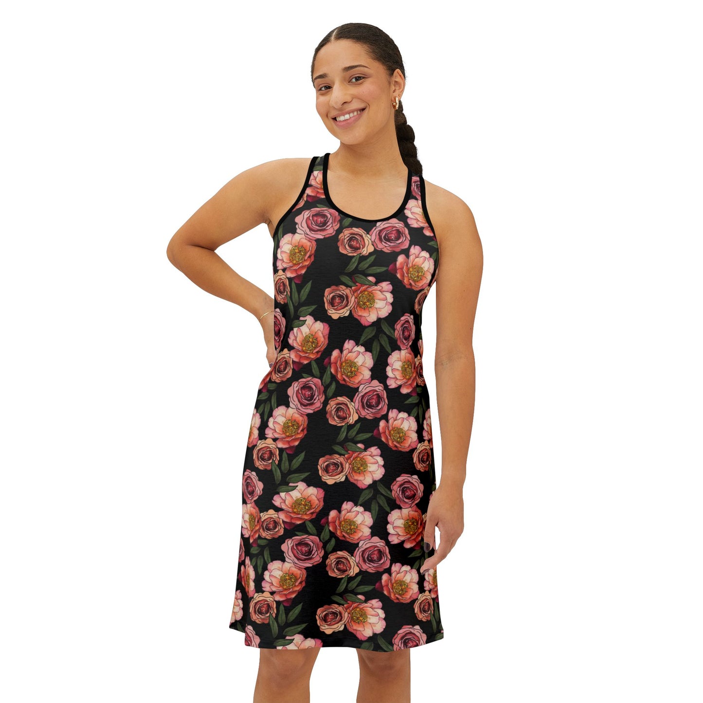 Peony for Your Thoughts - Racerback Dress for Women