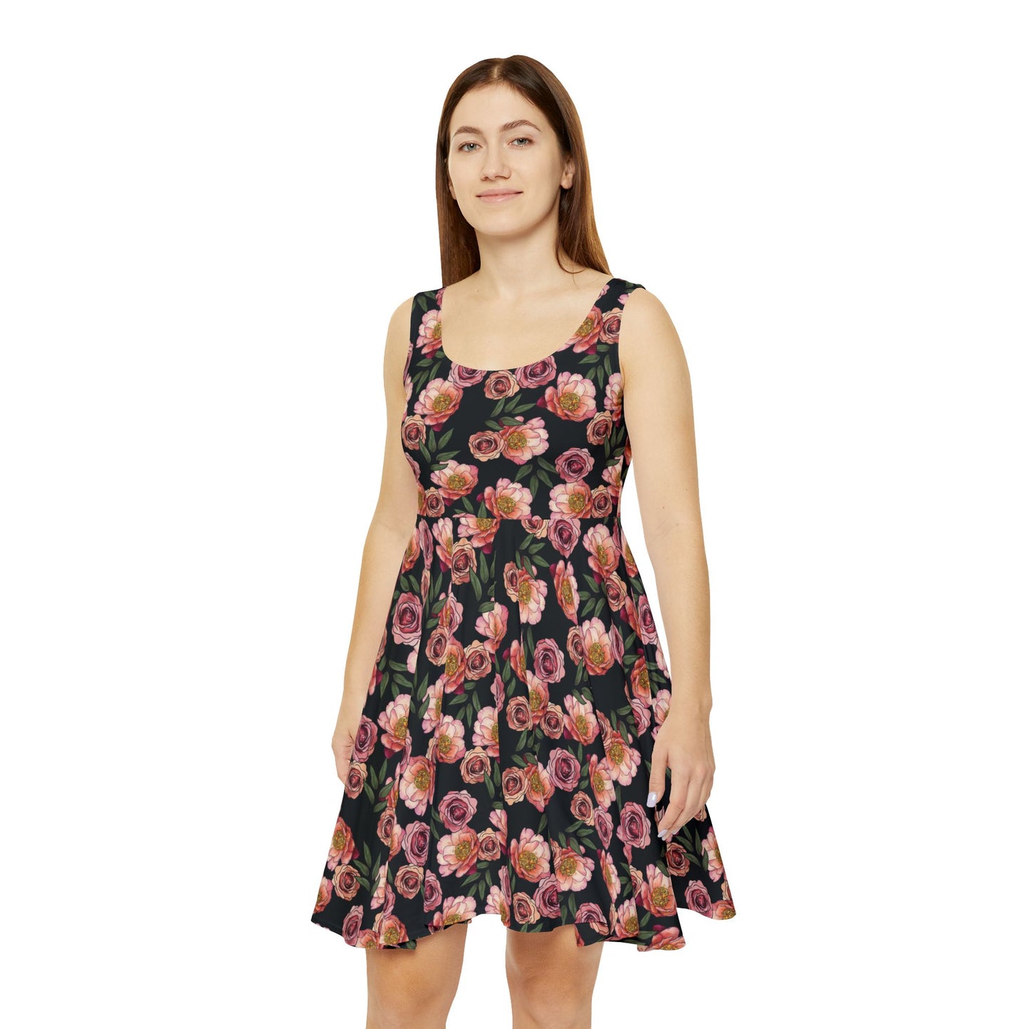 Peony For Your Thoughts - Women's Skater Dress