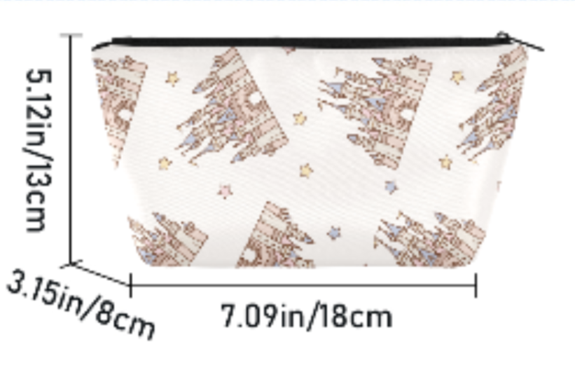 Versatile Zipper-Top Accessory Pouch