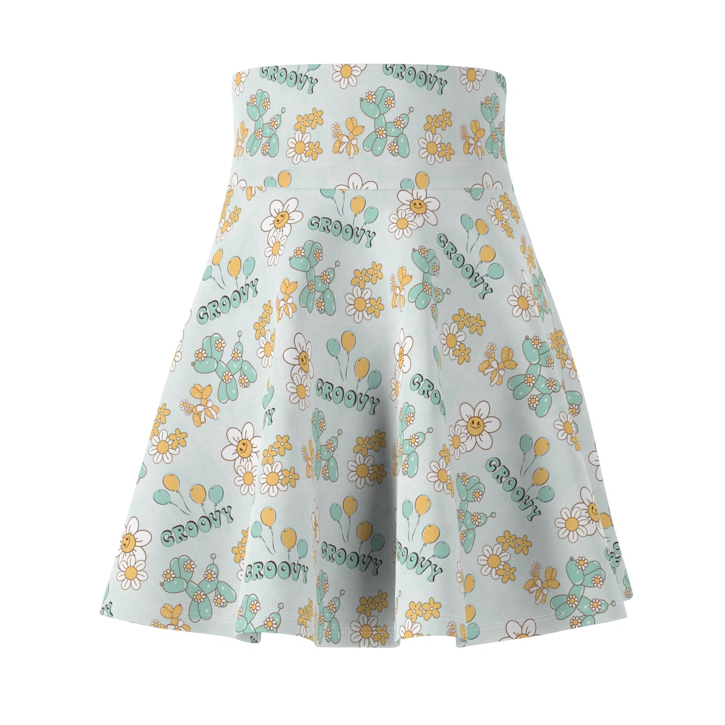 Flower Power - Women's Skater Skirt