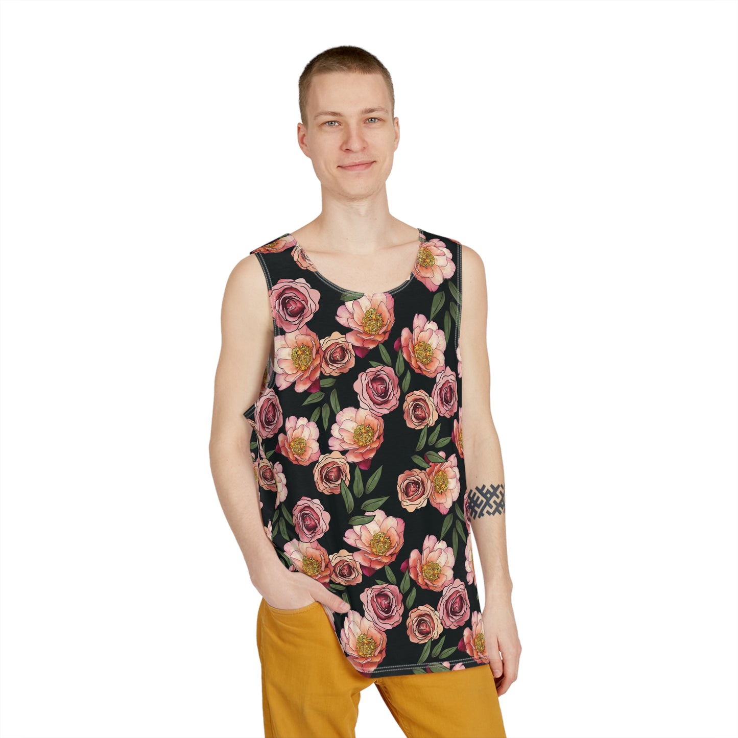 Peony for your Thoughts - Men's Tank