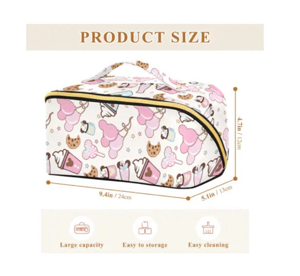 Sips, Chocolate Chips & Magic Makeup Bag