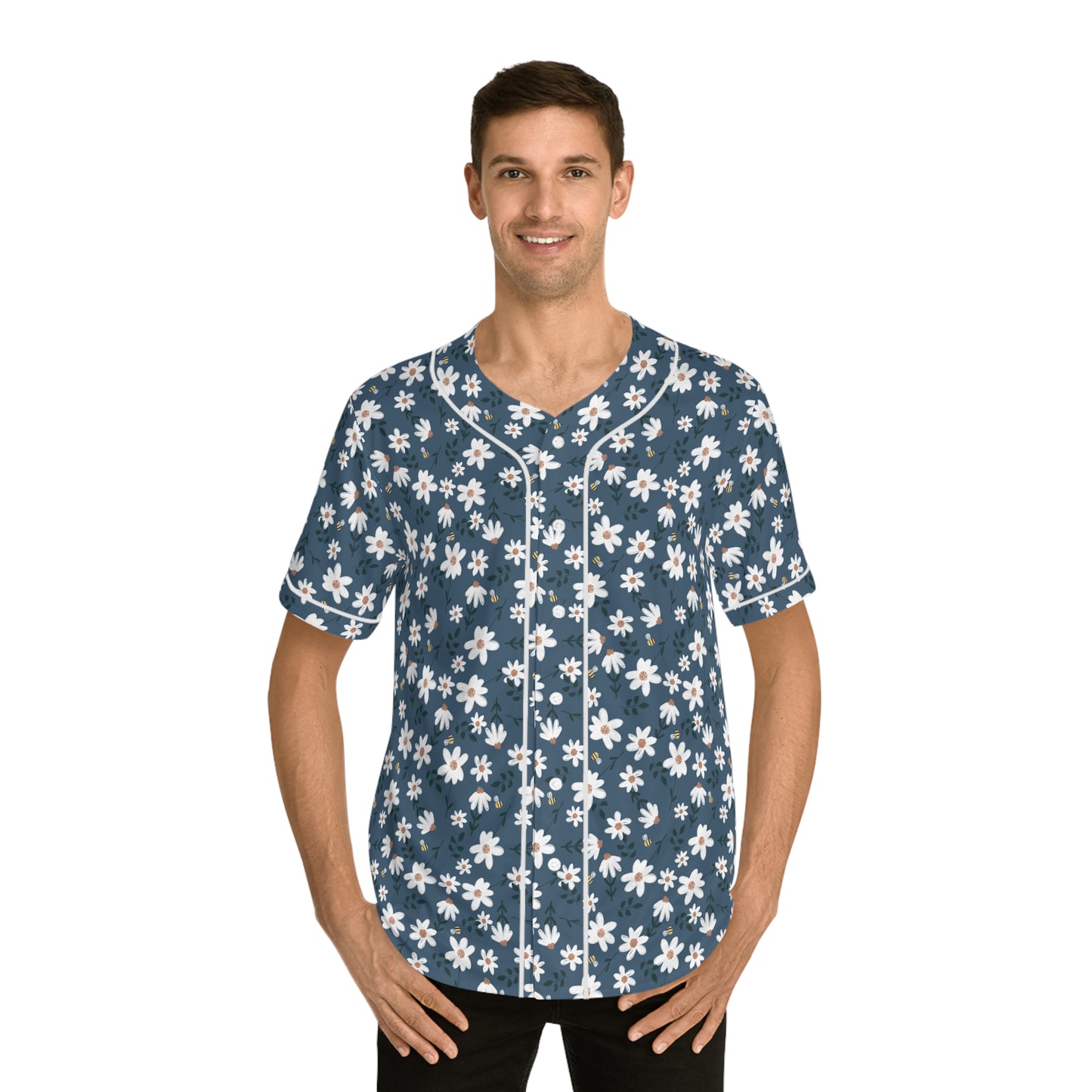 We BEE Buzzin - Men's Baseball Jersey