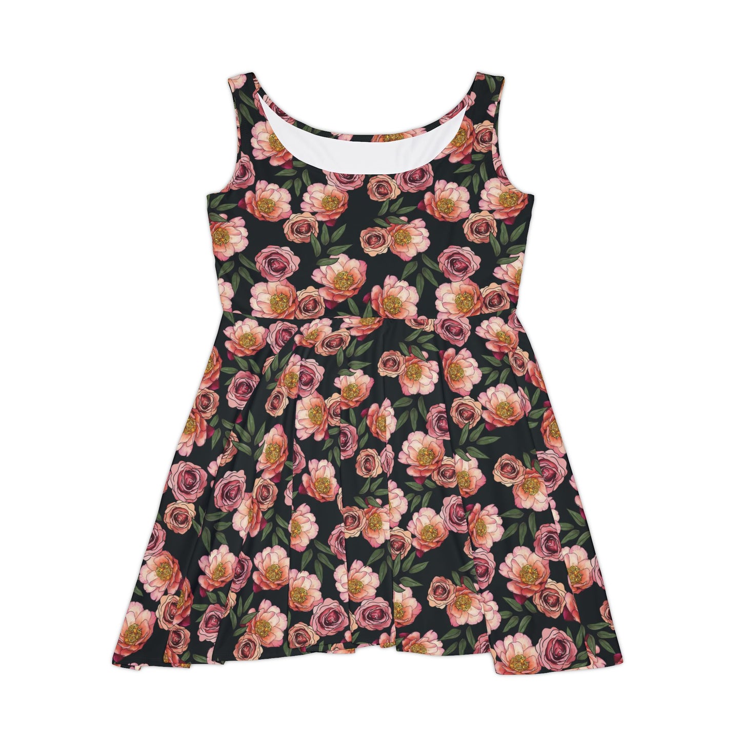 Peony For Your Thoughts - Women's Skater Dress