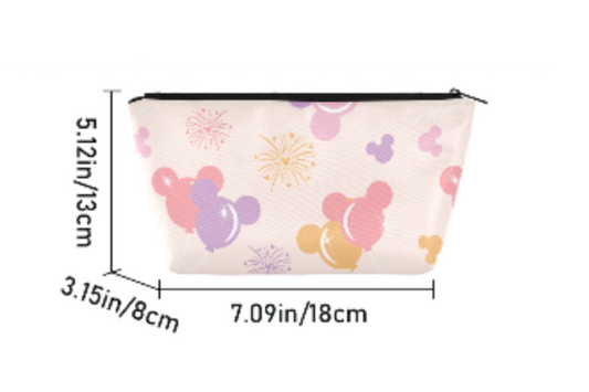 Versatile Zipper-Top Accessory Pouch